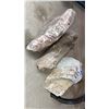 Image 1 : 3 ASSORTED SOAPSTONE CHUNKS