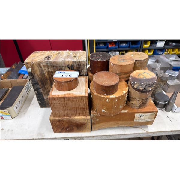 ASSORTED CARVER'S WOOD