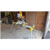 Image 1 : DEWALT SLIDING COMPOUND MITRE SAW ON STAND