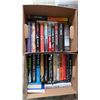 Image 1 : TWO BOXES OF HARDCOVER AND SOFT COVER NOVELS