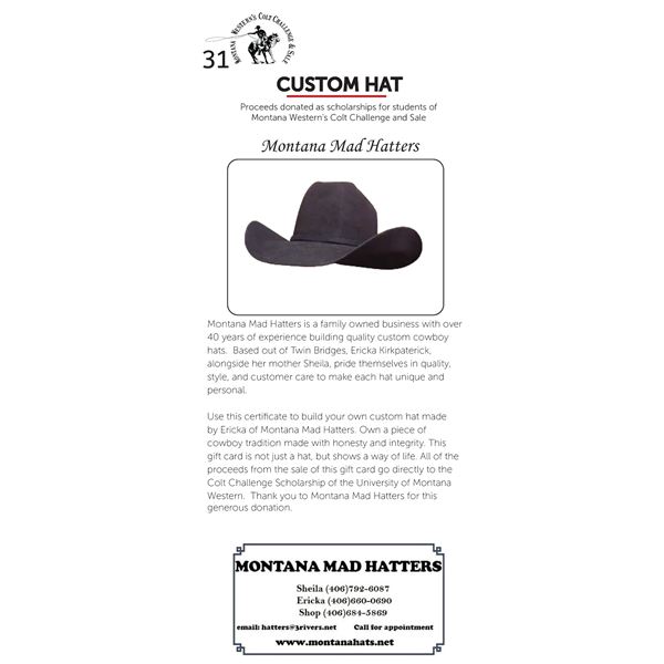 CUSTOM HAT