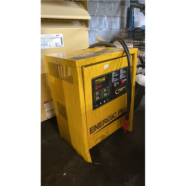 ENERGIC PLUS TSS-D 36/140 YELLOW INDUSTRIAL FORKLIFT BATTERY CHARGER