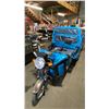 Image 2 : IRANCH IRET13 HIGH END 800W ELECTRIC TRICYCLE WITH DROP SIDE MANUAL DUMP BED *COLOUR BLUE* LED