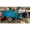 Image 4 : IRANCH IRET13 HIGH END 800W ELECTRIC TRICYCLE WITH DROP SIDE MANUAL DUMP BED *COLOUR BLUE* LED