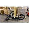 Image 2 : ALPINE RIDING A-RIDE PACIFIC COASTER FULL SUSPENSION ELECTRIC SIZE 24" FAT TIRE SCOOTER, BLACK,