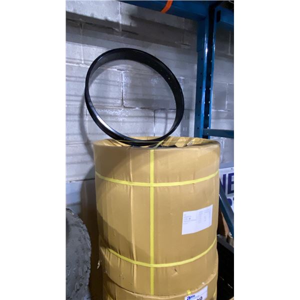 CASE OF 7 HC-5178 24" WIDE TIRE BICYCLE RIMS, SHINY BLACK