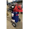 Image 1 : CAMPBELL HAUSFELD 2HP, 30 GALLON BLUE VERTICAL AIR COMPRESSOR