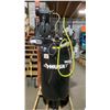 Image 1 : HUSKY 1000857937 BLACK 80 GALLON INDUSTRIAL VERTICAL AIR COMPRESSOR MOUNTED ON SMALL PALLET