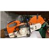Image 3 : STIHL TS400 14" CONCRETE CUT-OFF / MULTI-PURPOSE SAW & RIDGID ELECTRIC CIRCULAR SAW