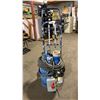Image 2 : LARGE HEAVY DUTY INDUSTRIAL SUBMERSIBLE PUMP ON BLUE COMBO HAND TRUCK