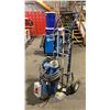 Image 3 : LARGE HEAVY DUTY INDUSTRIAL SUBMERSIBLE PUMP ON BLUE COMBO HAND TRUCK
