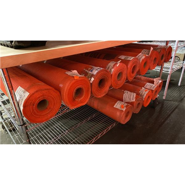 14 ROLLS OF ORANGE REGULAR-XRMSH38 REINFORCEMENT MESH
