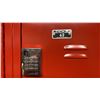 Image 2 : LOCK UP 3 BAY 18 DOOR RED LOCKERS WITH PROGRAMMABLE DIGITAL LOCKS & MASTER KEY