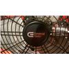 Image 4 : COMMERCIAL ELECTRIC ORANGE METAL MOBILE FLOOR FAN