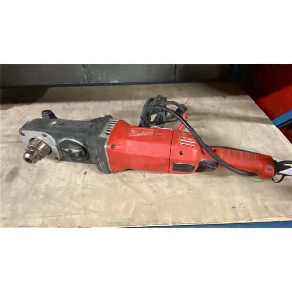MILWAUKEE SUPER HAWG ELECTRIC RIGHT ANGLE DRILL