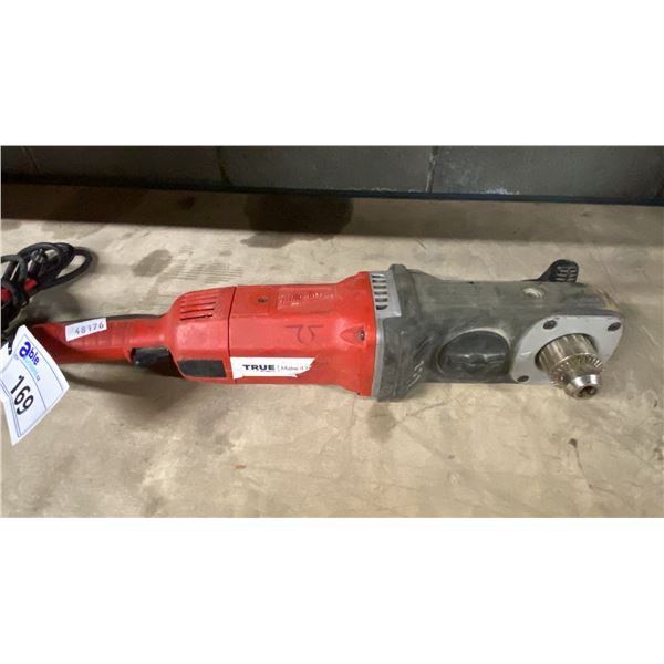 MILWAUKEE SUPER HAWG ELECTRIC RIGHT ANGLE DRILL