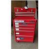 Image 2 : MASTERCRAFT 8 DRAWER 2 PC MOBILE HEAVY DUTY TOOL BOX *NO CONTENTS*