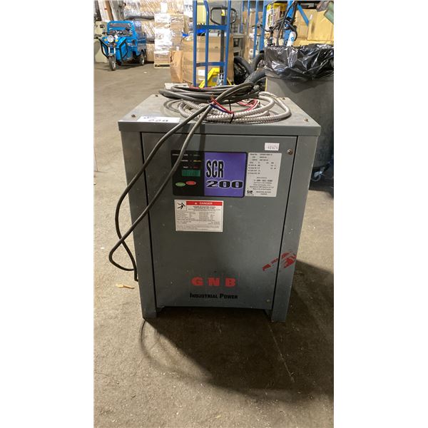 EXIDE TECHNOLOGIES SCR20012600T1C, 3 PHASE INDUSTRIAL FORKLIFT CHARGER