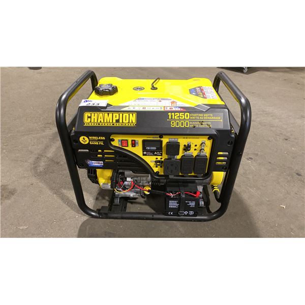 CHAMPION GLOBAL POWER EQUIPMENT #201218, 9000W ELECTRIC START GAS GENERATOR WITH CO SHIELD