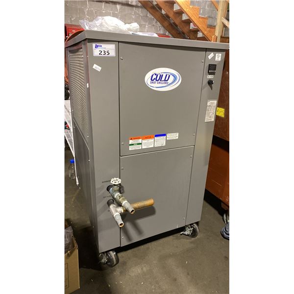 COLD SHOT CHILLERS ACWC-024-Q-_-LT-0-2 GREY COMMERCIAL MOBILE CHILLER APPROX 32"W X 42"D X 57"H