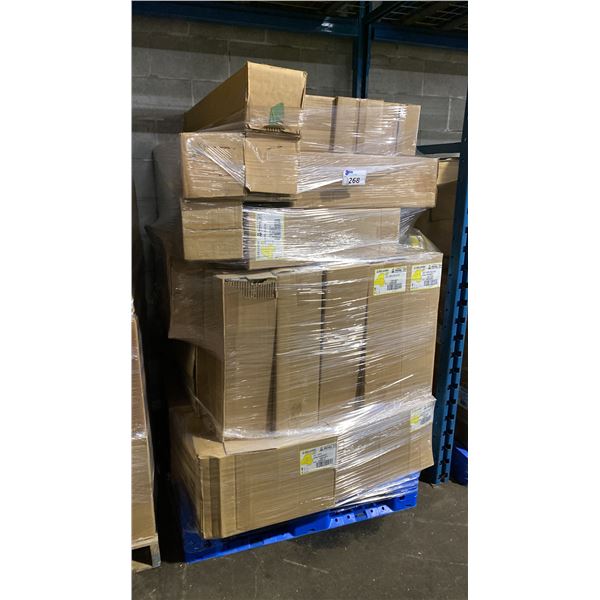 PALLET OF ASSORTED COMMERCIAL 4" SELKIRK FIREPLACE VENTING, DUCTING & COMPONENTS