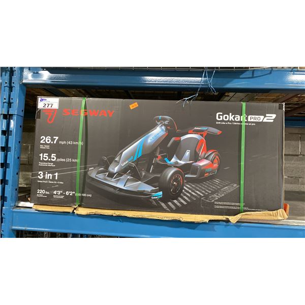 SEGWAY GOKART PRO 2 ELECTRIC 3-IN-1 GO KART *IN BOX*