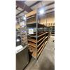Image 3 : LARGE ASSORTMENT OF GREY METAL ADJUSTABLE SHELVING *MUST TAKE ALL*