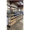 Image 4 : LARGE ASSORTMENT OF GREY METAL ADJUSTABLE SHELVING *MUST TAKE ALL*