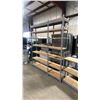 Image 6 : LARGE ASSORTMENT OF GREY METAL ADJUSTABLE SHELVING *MUST TAKE ALL*