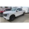 Image 1 : 2023 FORD F150 LIGHTENING LARIAT, 4DR CREW CAB, WHITE, VIN 1FT6W1EV0PWG09504,