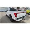 Image 2 : 2023 FORD F150 LIGHTENING LARIAT, 4DR CREW CAB, WHITE, VIN 1FT6W1EV0PWG09504,
