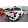 Image 3 : 2023 FORD F150 LIGHTENING LARIAT, 4DR CREW CAB, WHITE, VIN 1FT6W1EV0PWG09504,