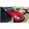 Image 4 : 2007 NISSAN VERSA SL, 4DR HATCHBACK, RED, VIN 3N1BC13E77L415202,