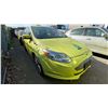 Image 4 : 2016 FORD FOCUS, 4DR HATCHBACK, YELLOW, VIN 1FADP3R40GL388656,