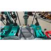 Image 5 : AGT INDUSTRIAL H15R TEAL GAS POWERED 13.5HP RUBBER TRACK MINI EXCAVATOR WITH ATTACHED DIGGING