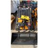 Image 7 : SDLOOL SL360T YELLOW 420CC GAS POWERED RUBBER TRACK STAND ON MINI SKID STEER LOADER WITH