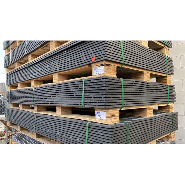 PALLET OF SKLP SK-LJB12, 12PCS POLYETHYLENE BOARD ROADBED CONNECTING PROTECTION PADS