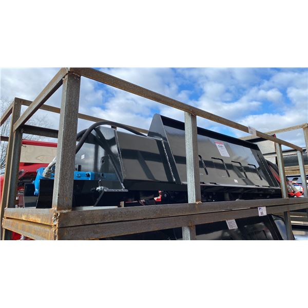 MOWER KING ECSSTR072 HYDRAULIC 72" SKID STEER TILLER ATTACHMENT