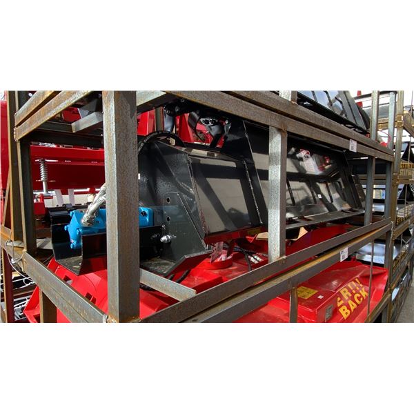 MOWER KING ECSSTR072 HYDRAULIC 72" SKID STEER TILLER ATTACHMENT