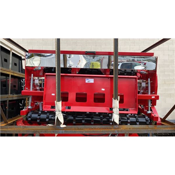 2025 AGT INDUSTRIAL STSD10 SKID STEER SEEDER ATTACHMENT 344KG LOAD CAPACITY 2000MM WIDTH