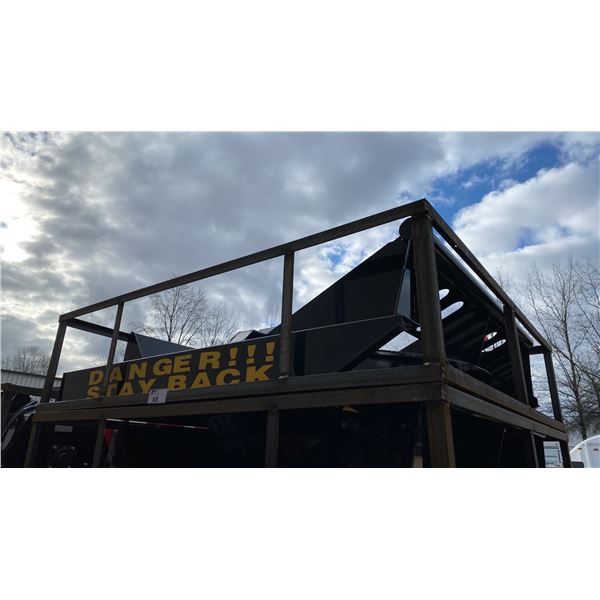 MOWER KING SSRC 72" HYDRAULIC SKID STEER BRUSH MOWER ATTACHMENT