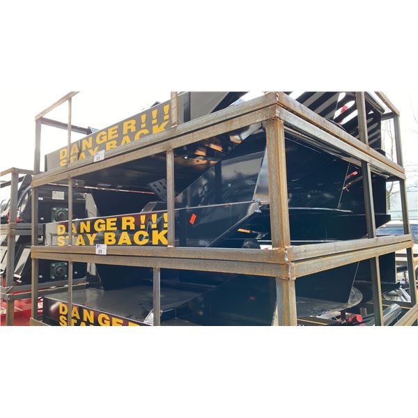 MOWER KING SSRC 72" HYDRAULIC SKID STEER BRUSH MOWER ATTACHMENT