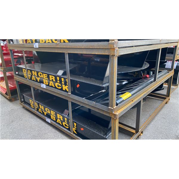 MOWER KING SSRC 72" HYDRAULIC SKID STEER BRUSH MOWER ATTACHMENT