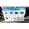 Image 6 : AGT INDUSTRIAL 9PCS MINI EXCAVATOR ATTACHMENT SET 12EX-ATA INCLUDES A QUICK COUPLER, RIPPER, RAKE,