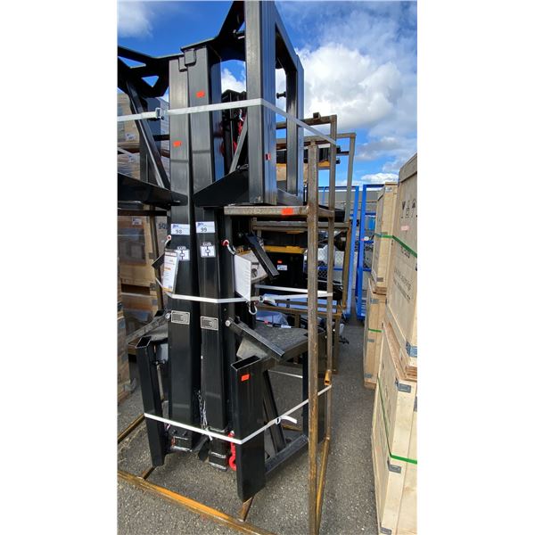 GIYI FORKLIFT TELESCOPIC BOOM, MAX LENGTH 132", MAX LOAD 3300 LBS