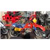 Image 2 : 1985 HONDA 350R XL OPEN MOTORCYCLE, RED, VIN JH2ND0308FK101801,