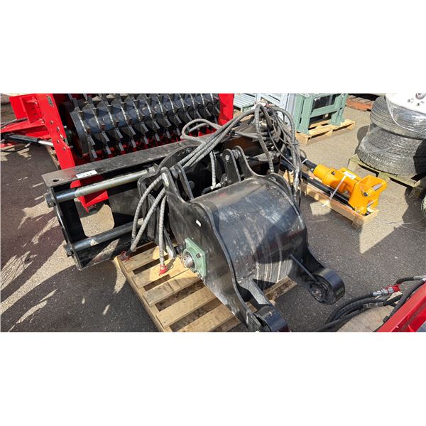GIYI GY-PL72, 35.5" INDUSTRIAL SKID STEER PLANER ATTACHMENT