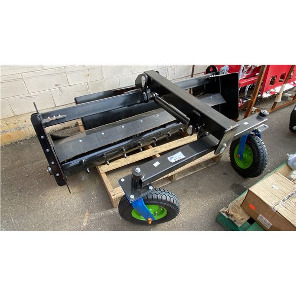 GIYI GY-PR71 HEAVY DUTY SKID STEER POWER RAKE ATTACHMENT