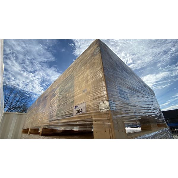 SDLANCH SDLC2030FT 20' X 30' ALL STEEL CARPORT WITH ENCLOSED SIDEWALLS IN WOODEN CRATE APPROX