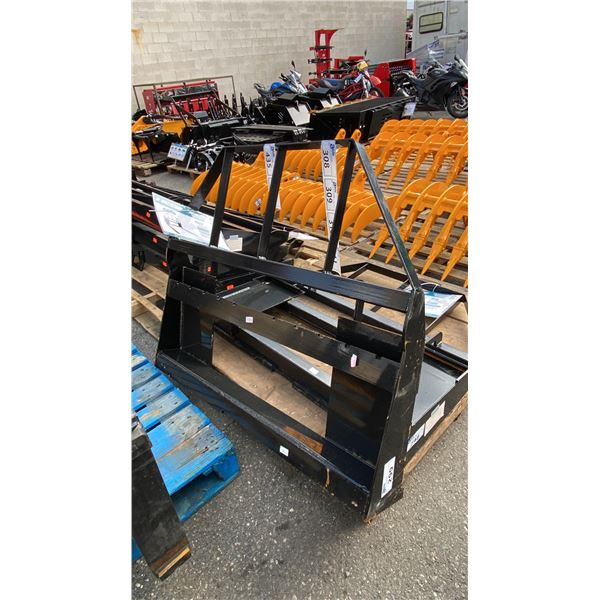 AGT INDUSTRIAL SAII100 SKID STEER PALLET FORK ATTACHMENT WITH 48" FORKS
